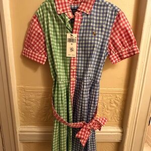 Polo by Ralph Lauren Pink and Blue Gingham Shirt